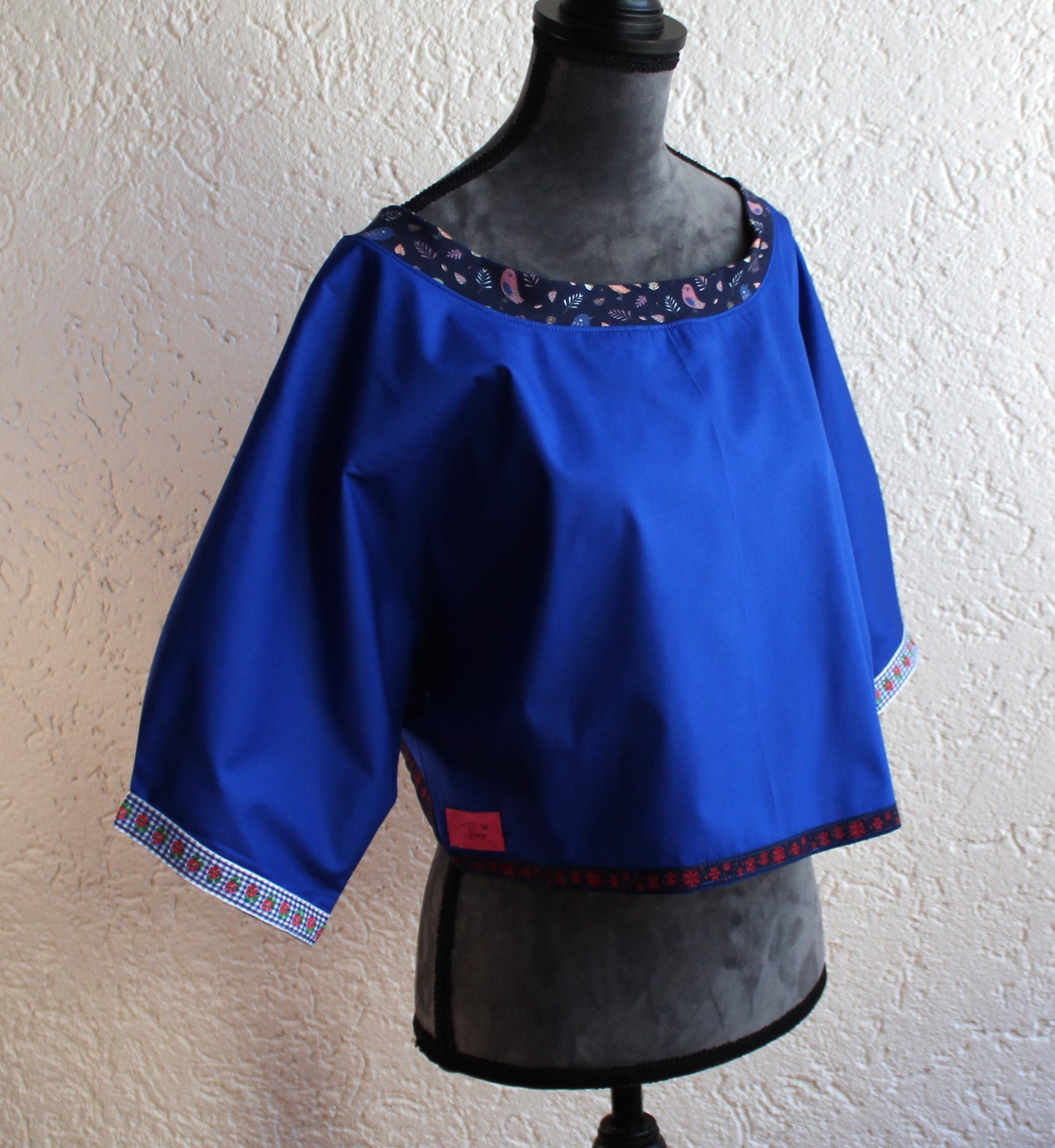 Crop Top - Cotton Satin