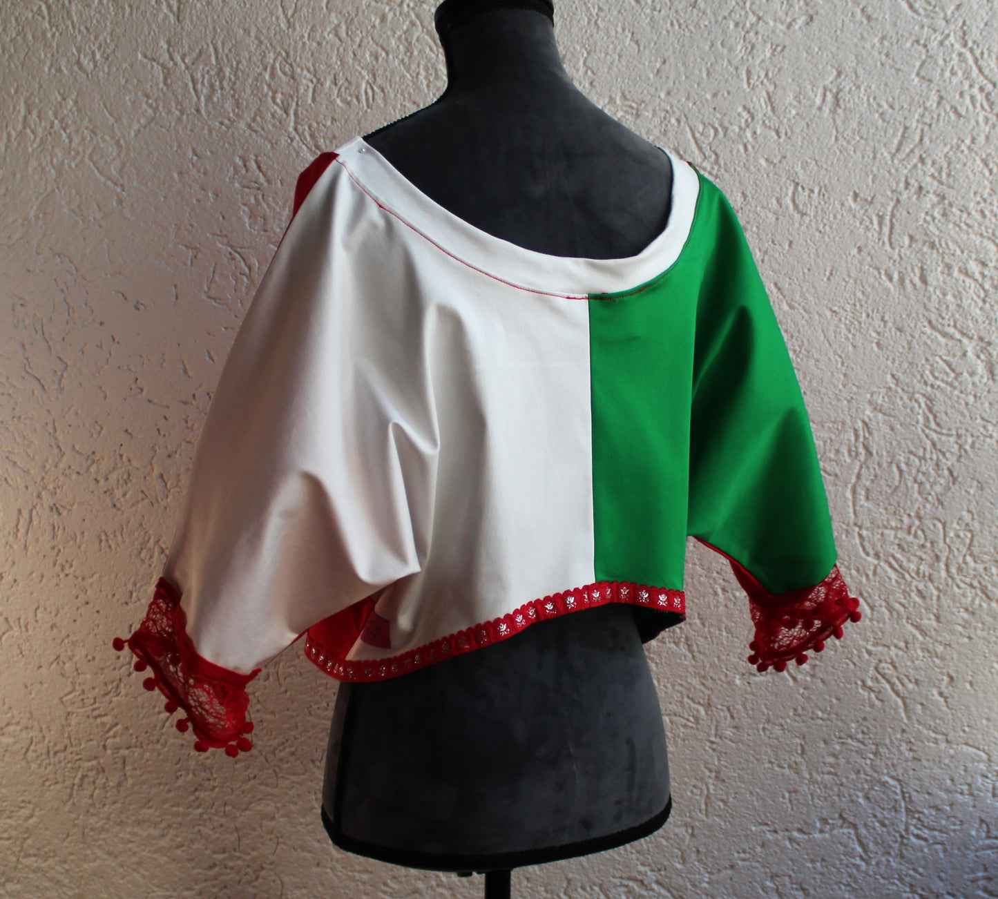 Crop Top - Cotton Satin